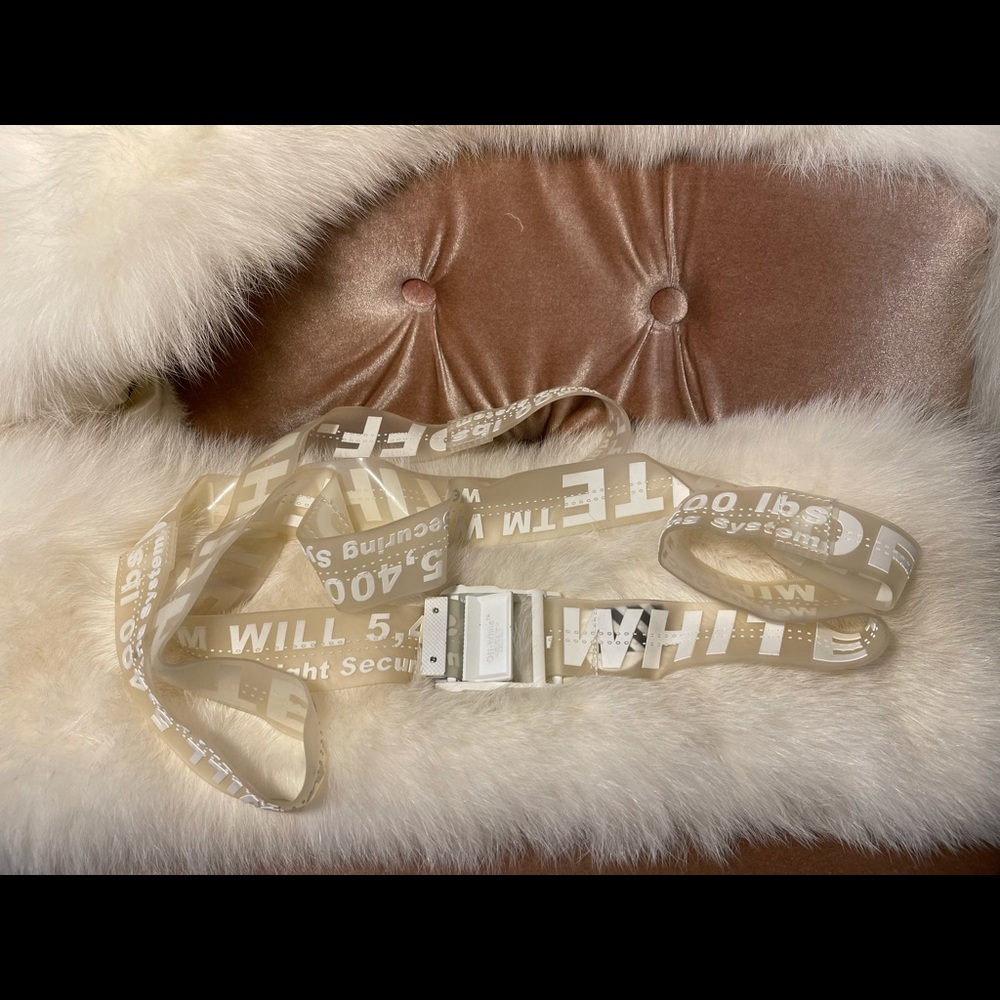 Off-White Logo Belt
